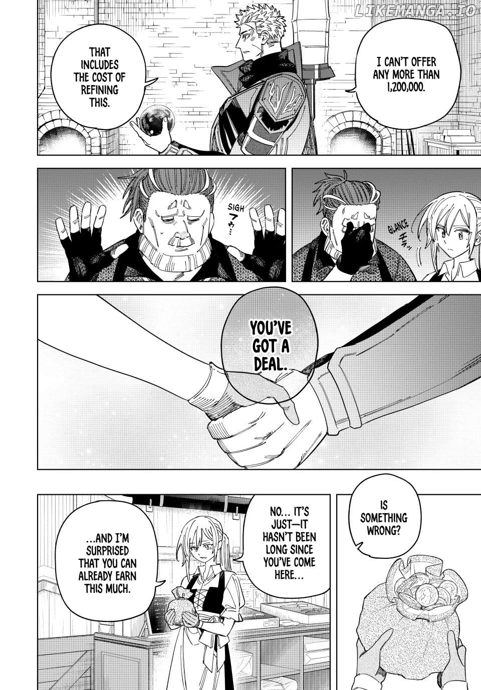 The Witch and the Mercenary Chapter 41.2 - page 8