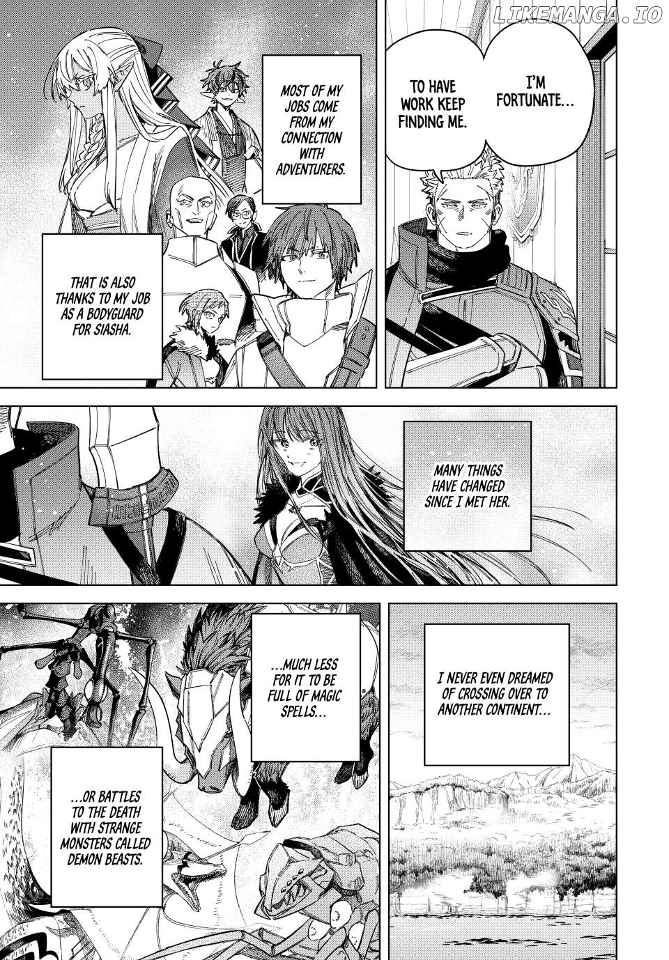 The Witch and the Mercenary Chapter 41.2 - page 9