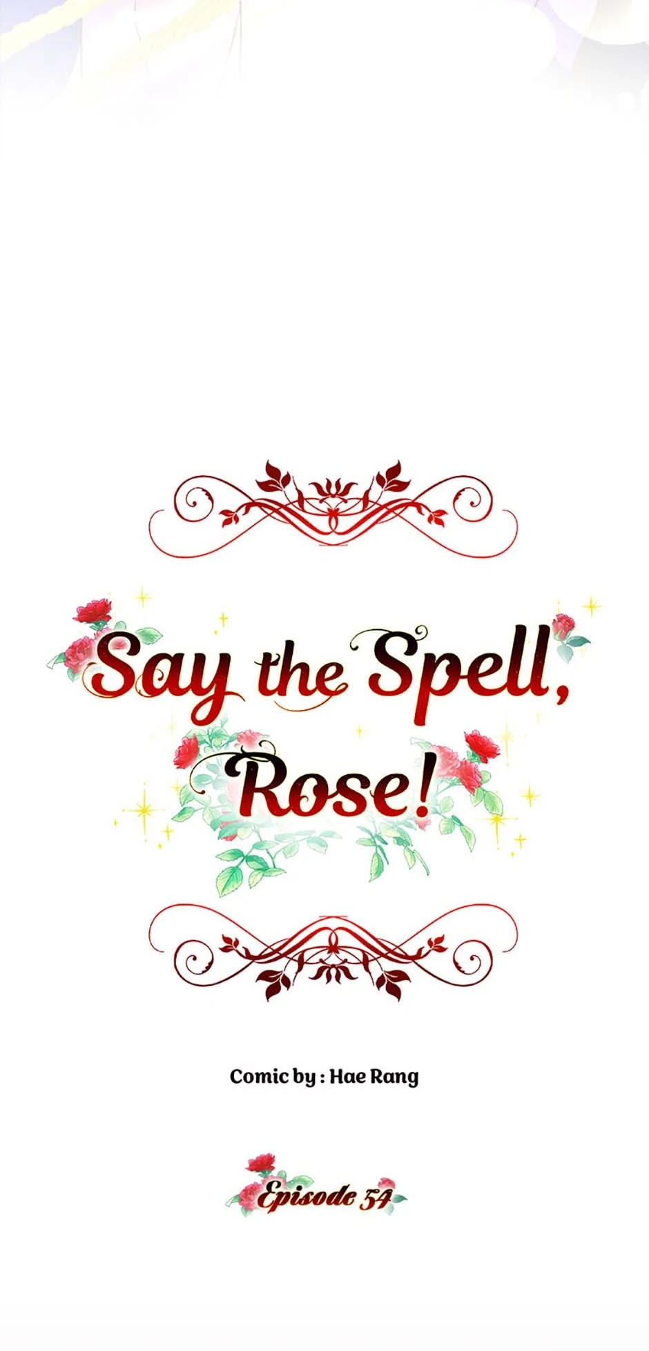 Say the spell, Rose! Chapter 54 - page 56