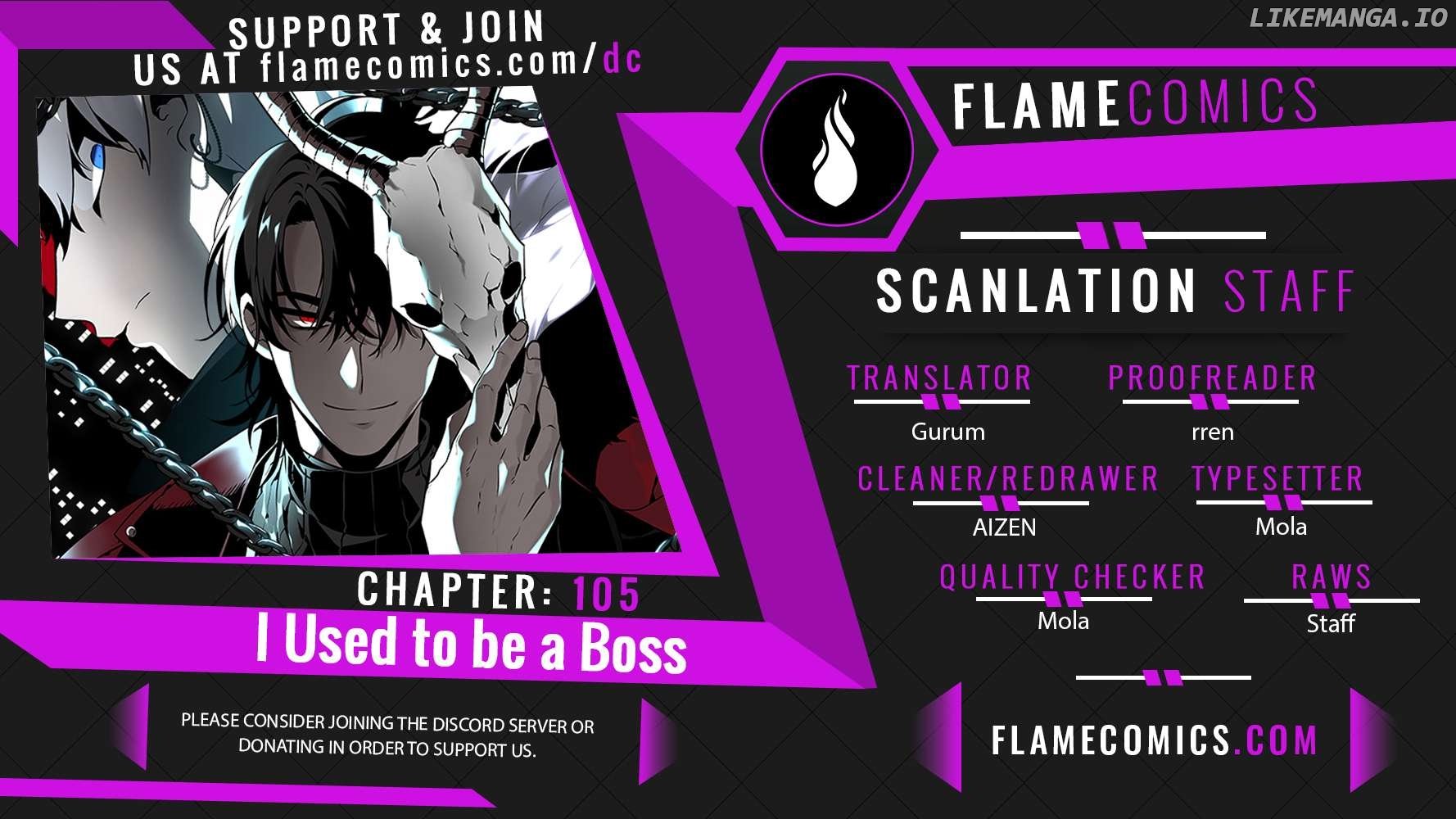 I Used to be a Boss Chapter 105 - page 1