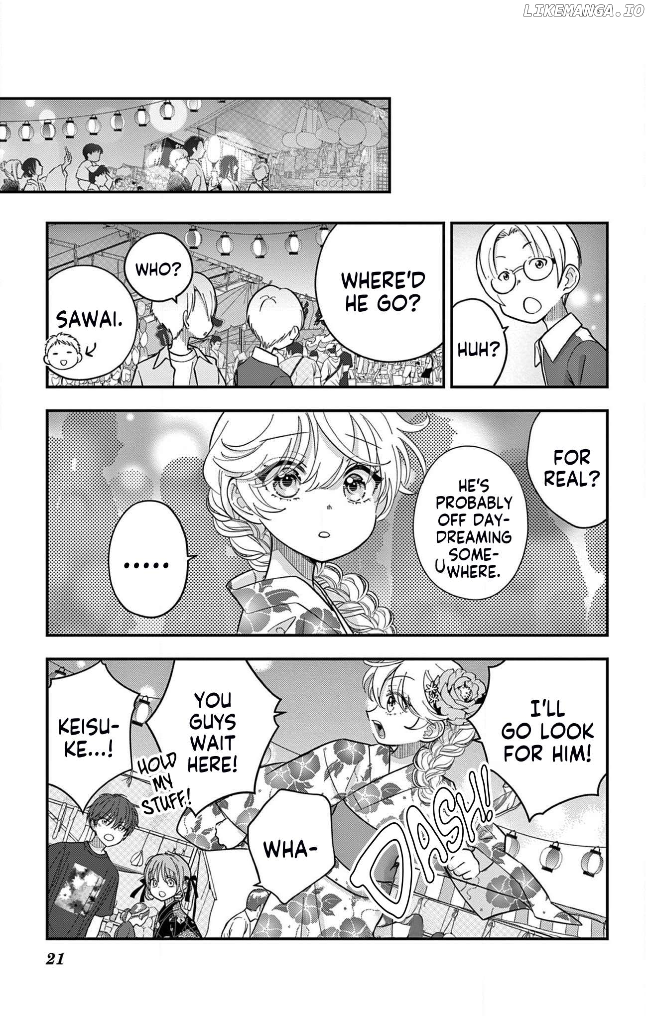 Uesugi-kun wa Onnanoko wo Yametai Chapter 19 - page 21