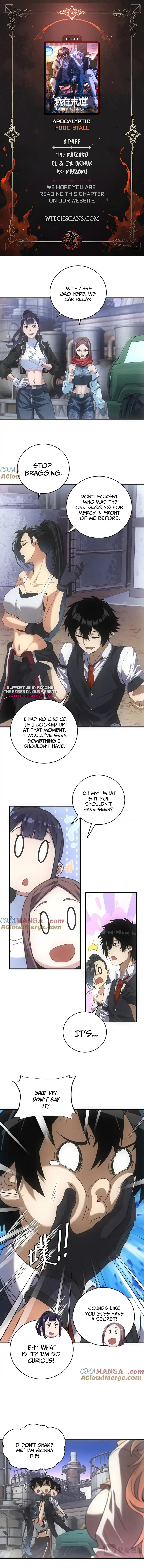 Apocalyptic Food stall Chapter 43 - page 1