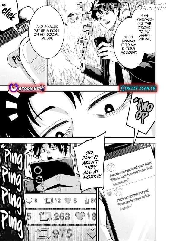 Shachiku Kensei, Haishinsha ni naru - Black Guild Kaishain, Ukkari Kaishayou Kaisen de S-kyuu Monster wo Aite ni Musou suru Tokoro wo Zenkoku Haishin shite shimau Chapter 6.3 - page 1