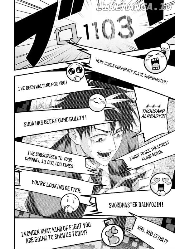 Shachiku Kensei, Haishinsha ni naru - Black Guild Kaishain, Ukkari Kaishayou Kaisen de S-kyuu Monster wo Aite ni Musou suru Tokoro wo Zenkoku Haishin shite shimau Chapter 6.3 - page 2