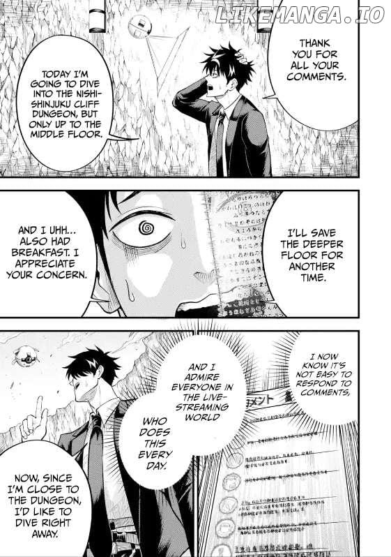 Shachiku Kensei, Haishinsha ni naru - Black Guild Kaishain, Ukkari Kaishayou Kaisen de S-kyuu Monster wo Aite ni Musou suru Tokoro wo Zenkoku Haishin shite shimau Chapter 6.3 - page 7