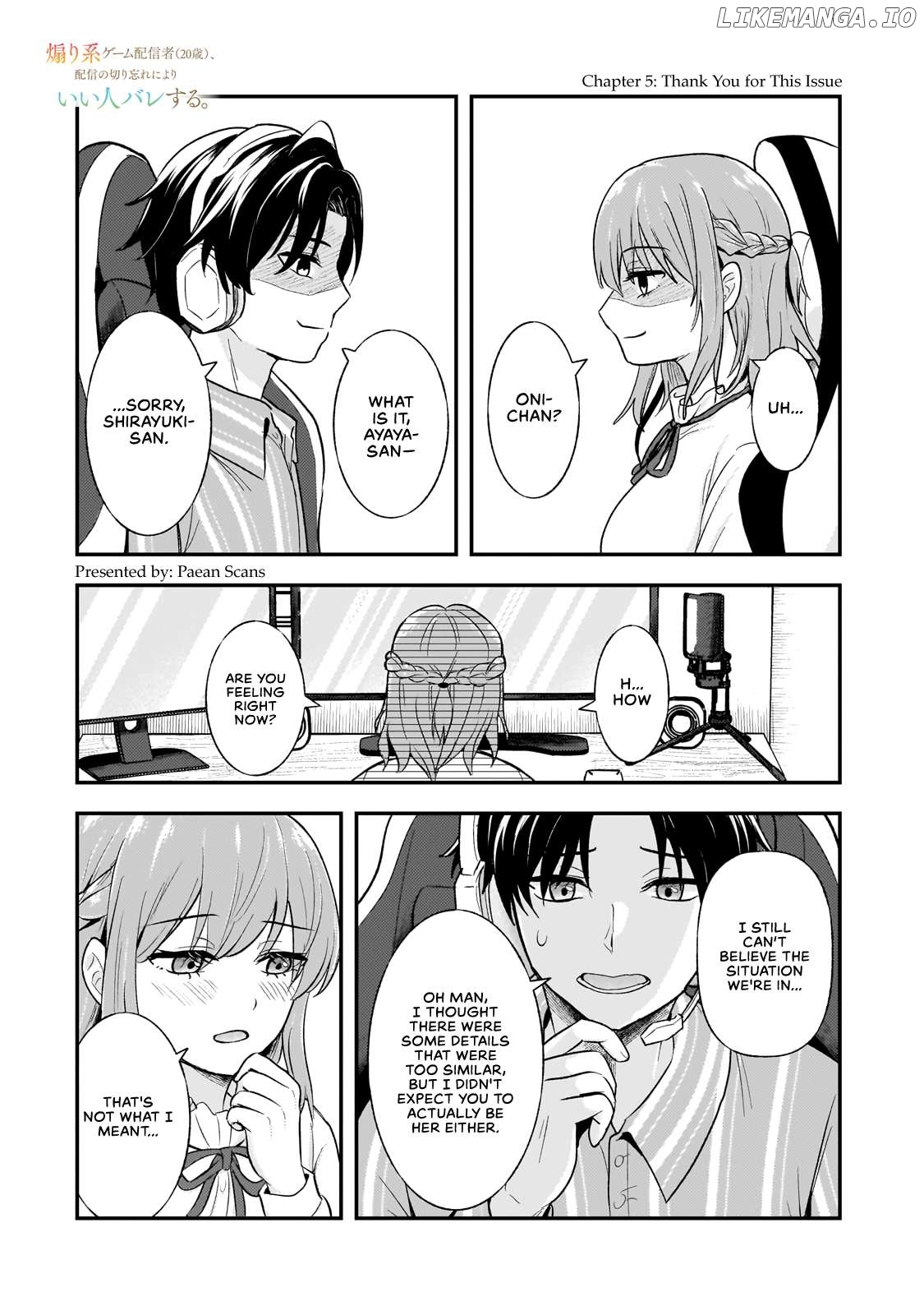 A Toxic 20-Year-Old Game Streamer Accidentally Reveals His Nice Personality Because He Forgot to End the Stream Chapter 5.1 - page 1