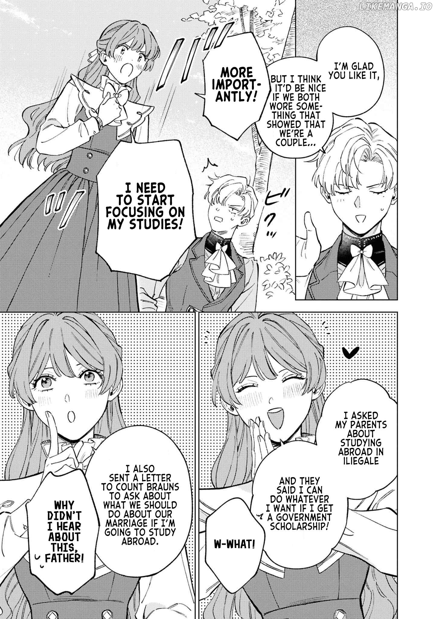 i’ve gotten used to being on my own so i’m ignoring my fiancé Chapter 10 - page 22