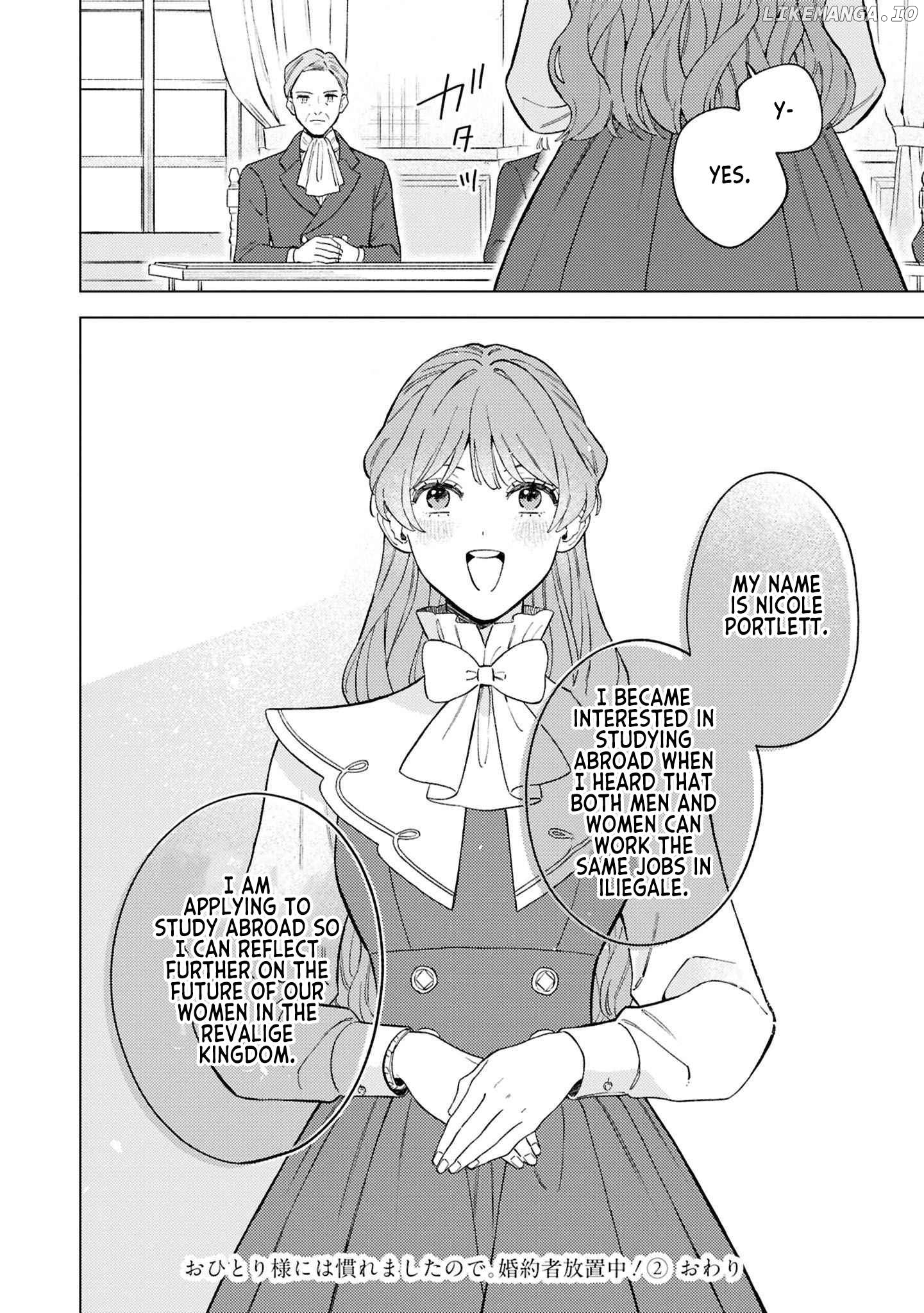 i’ve gotten used to being on my own so i’m ignoring my fiancé Chapter 10 - page 28