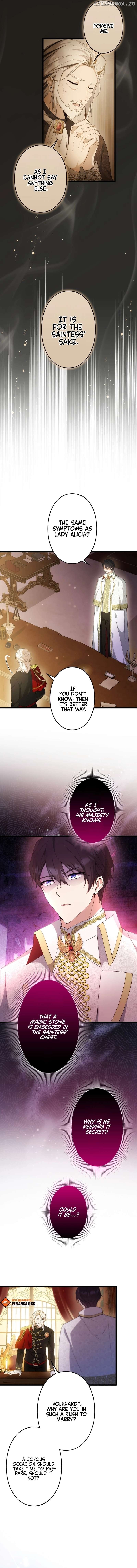 I Became a Fallen Saint Pregnant With a Tyrant Chapter 35 - page 14