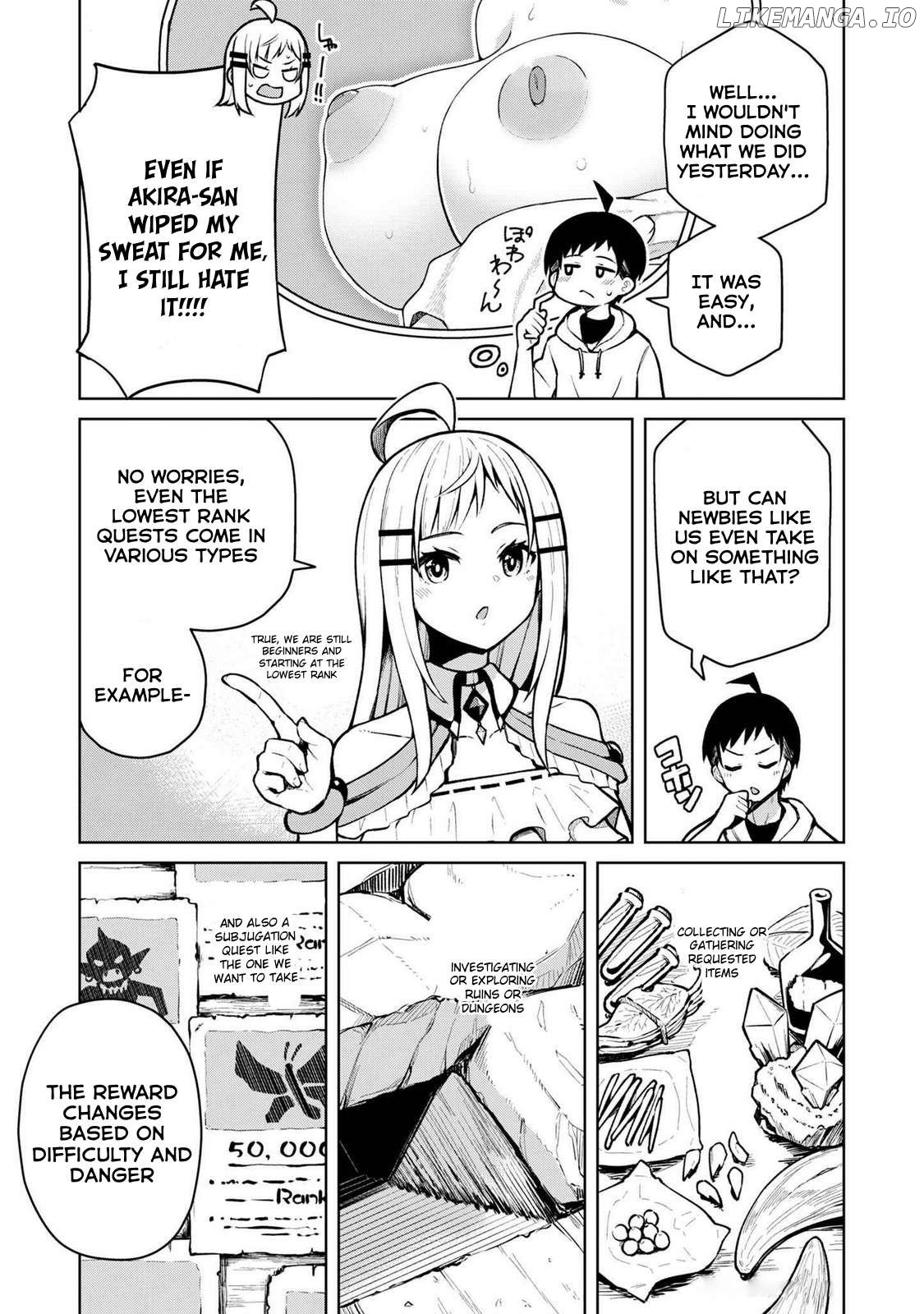 Teisou Gyakuten Isekai de Sukebe na Bijo-tachi ni Kakomare nagara Boukensha Seikatsu Chapter 4 - page 5