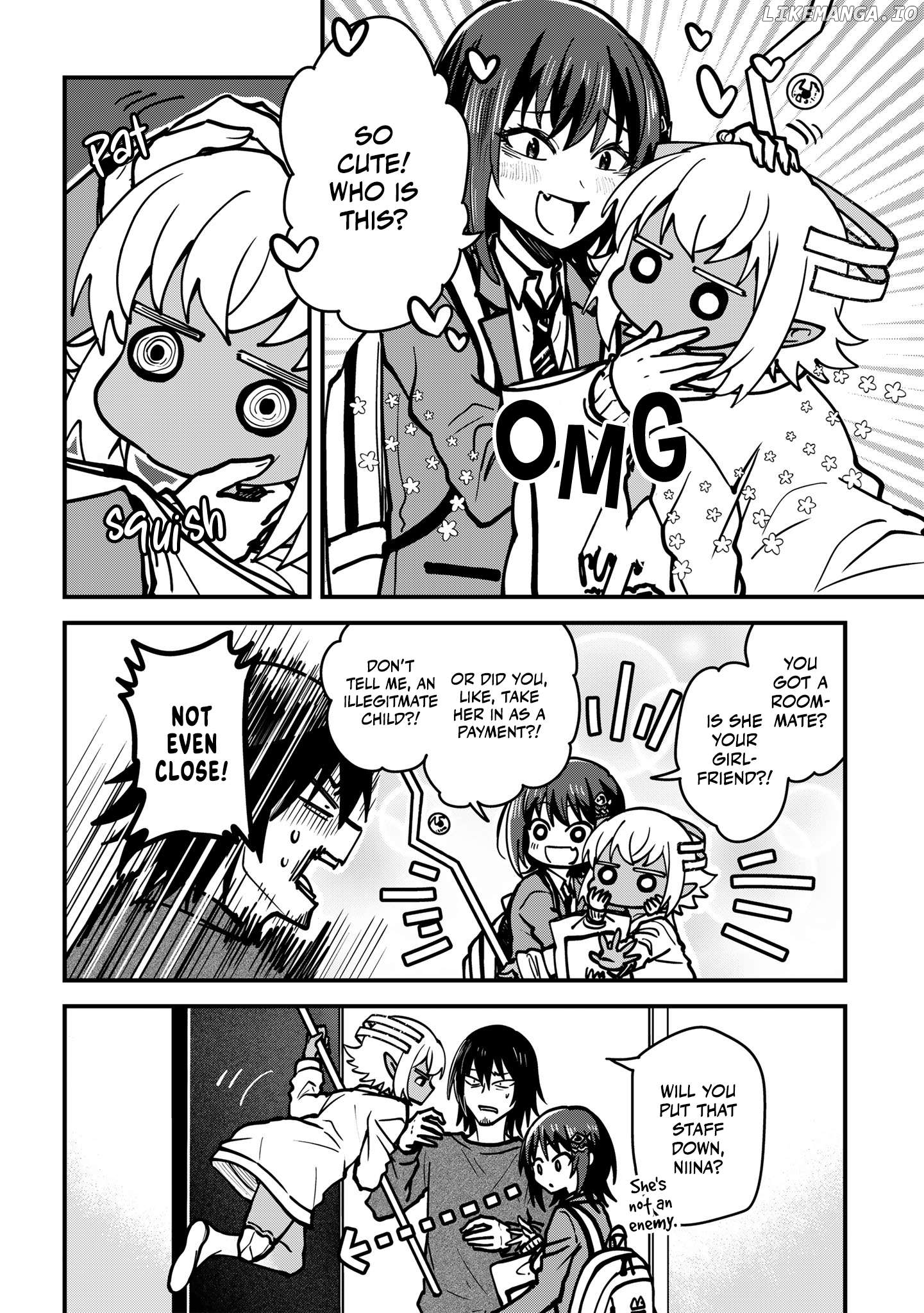 Isourou Tenshi ~Hajimete no Chikyuu Seikatsu~ Chapter 4 - page 4