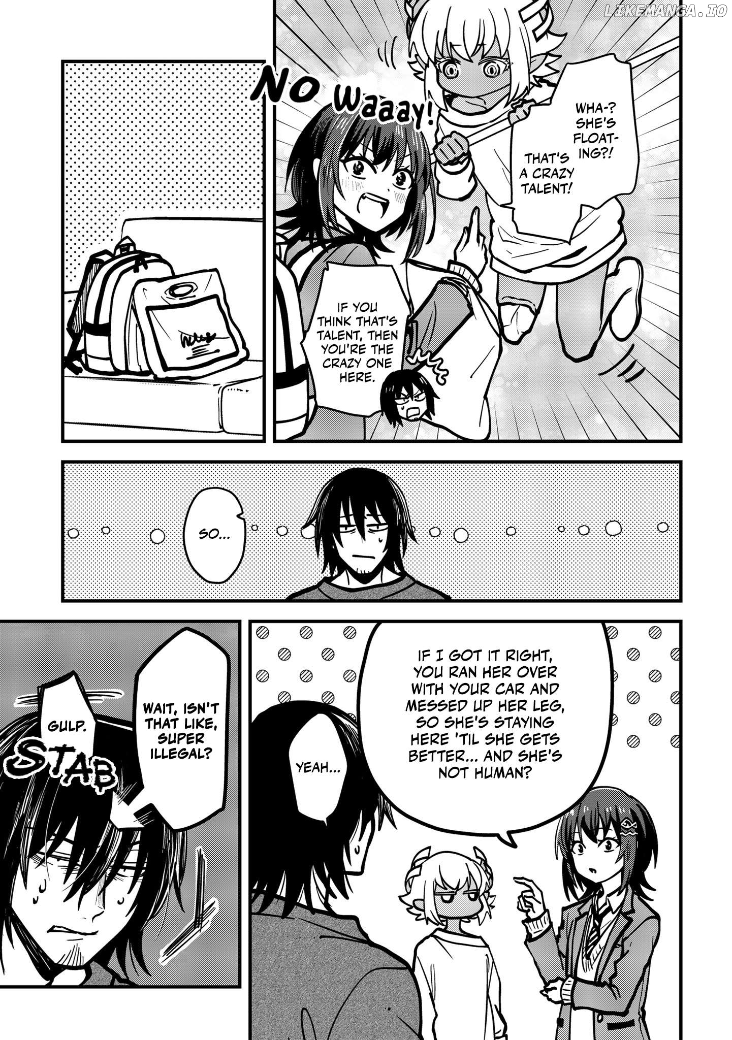 Isourou Tenshi ~Hajimete no Chikyuu Seikatsu~ Chapter 4 - page 5