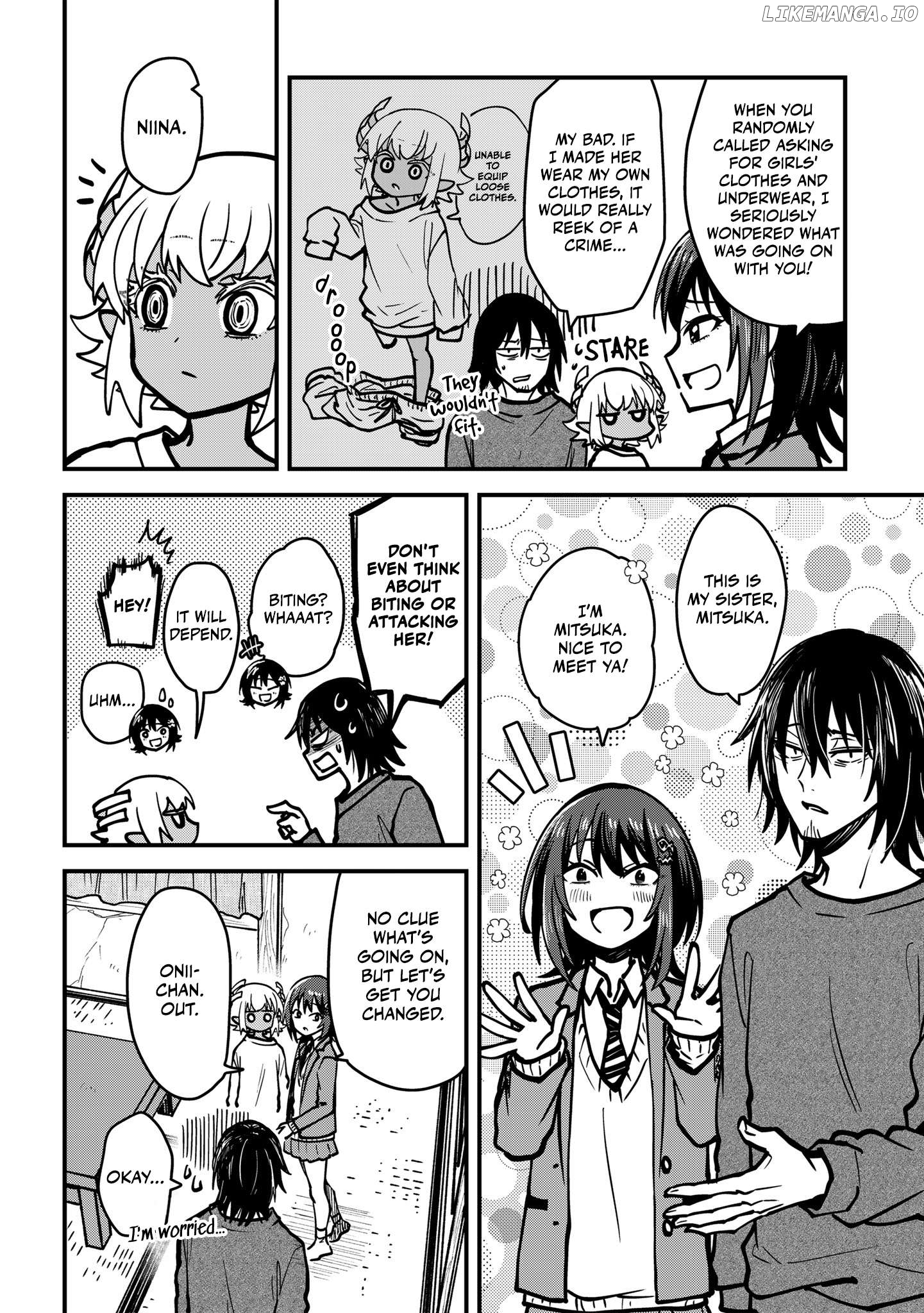 Isourou Tenshi ~Hajimete no Chikyuu Seikatsu~ Chapter 4 - page 6