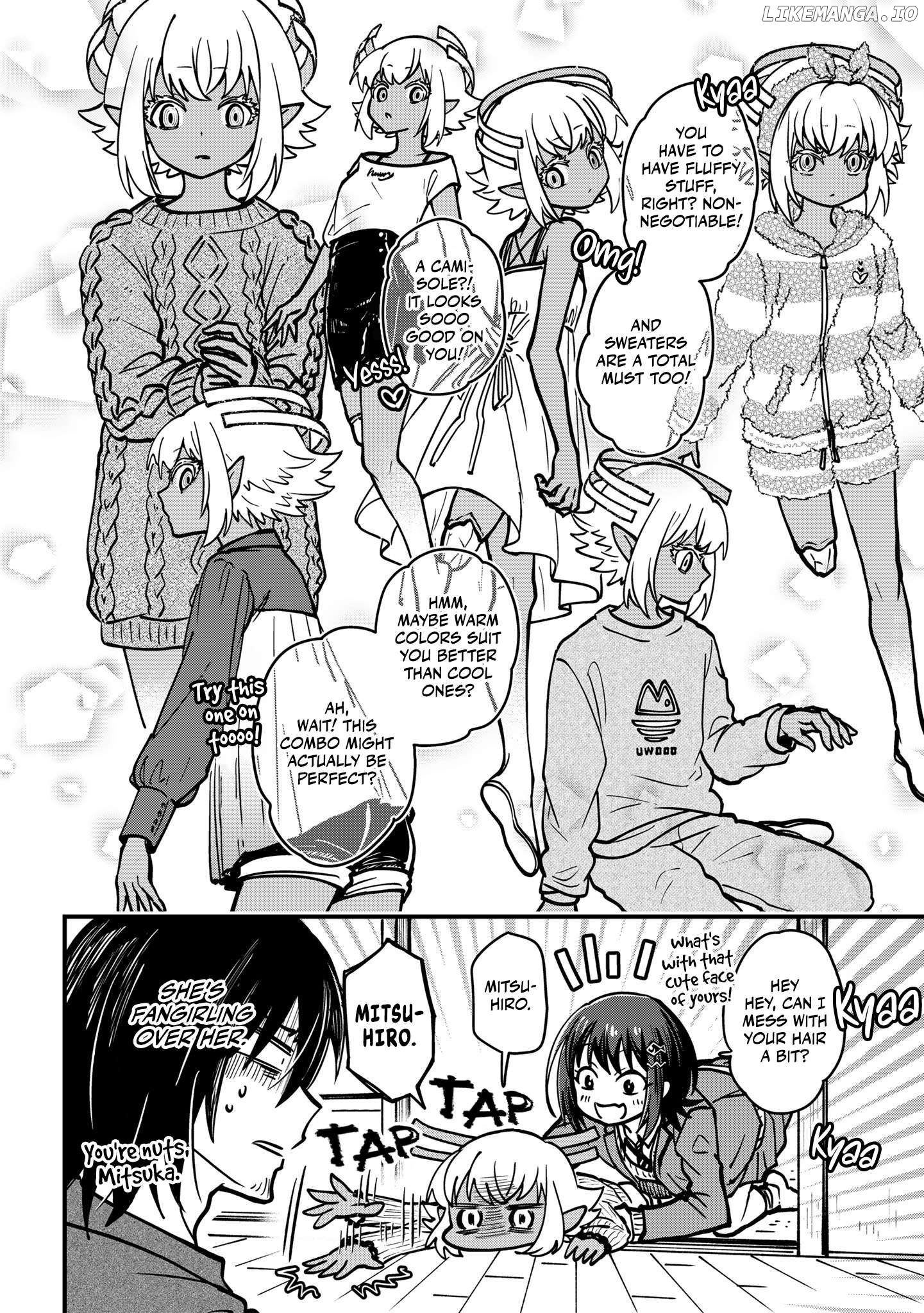 Isourou Tenshi ~Hajimete no Chikyuu Seikatsu~ Chapter 4 - page 8