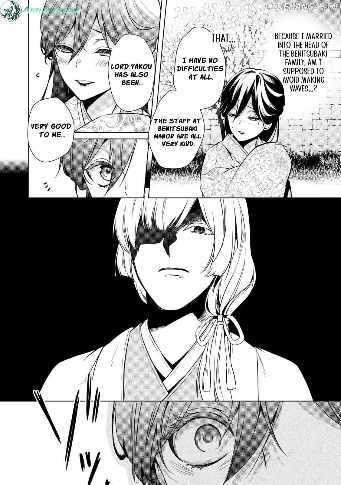 Kizu mono no hanayome bunsatsu-ban (1 ) ~ shītage rareta watashi ga, sumeragi kuni no kishin ni misome rareta riyū ~ Chapter 7 - page 18