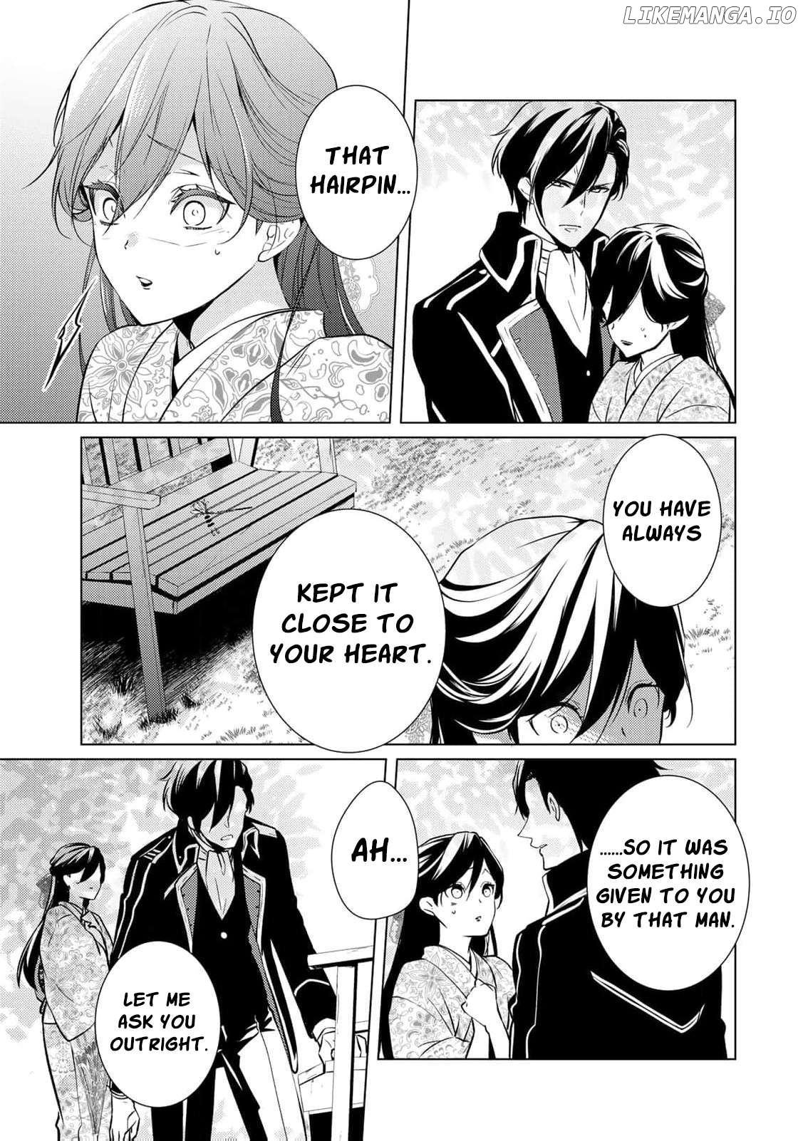 Kizu mono no hanayome bunsatsu-ban (1 ) ~ shītage rareta watashi ga, sumeragi kuni no kishin ni misome rareta riyū ~ Chapter 7 - page 29