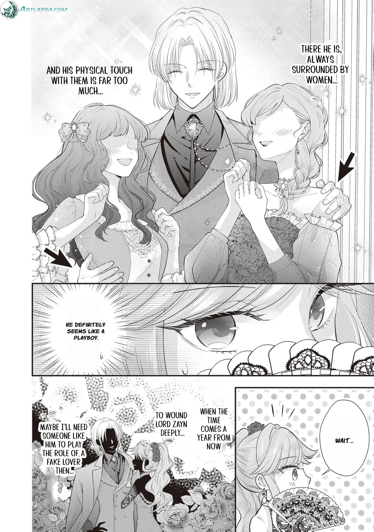 We were supposed to separate... but the cold duke refuses to let me go! Chapter 7 - page 15