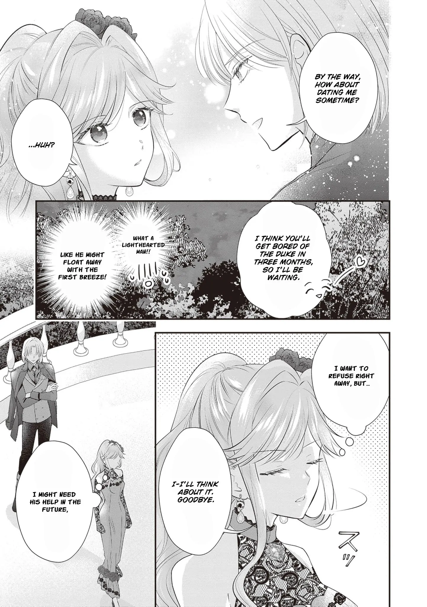 We were supposed to separate... but the cold duke refuses to let me go! Chapter 7 - page 28