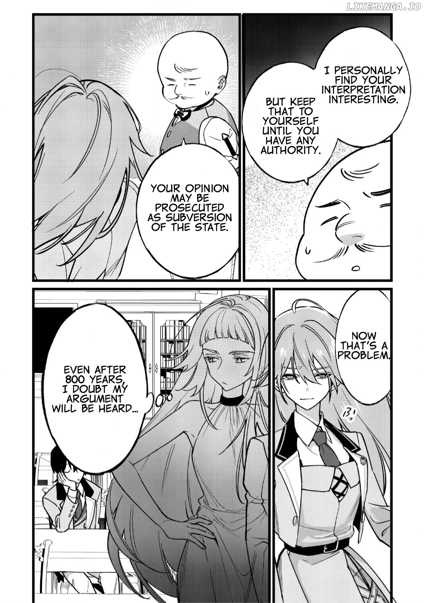 Doteihen Reijou ni Hyoui Shita 800-nen Mae no Akujo wa Hissori Seishun o Tanoshinde Iru Chapter 2 - page 7