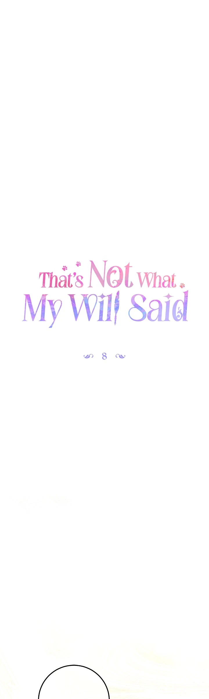 That's Not What My Will Said Chapter 8 - page 14