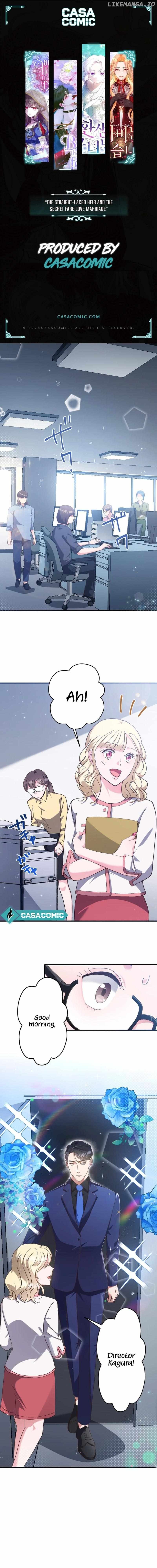 The Straight Laced Heir and the Secret Fake Love Marriage Chapter 6 - page 1
