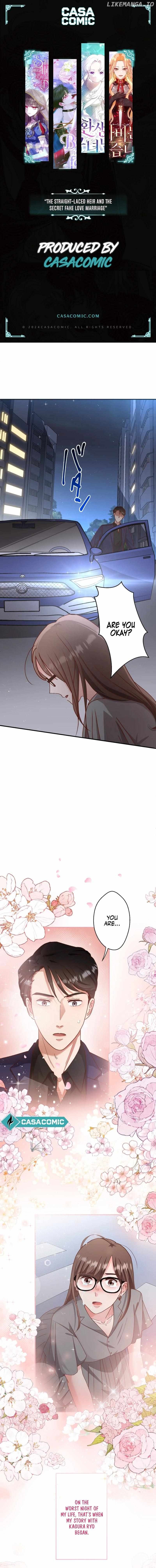 The Straight Laced Heir and the Secret Fake Love Marriage Chapter 2 - page 1