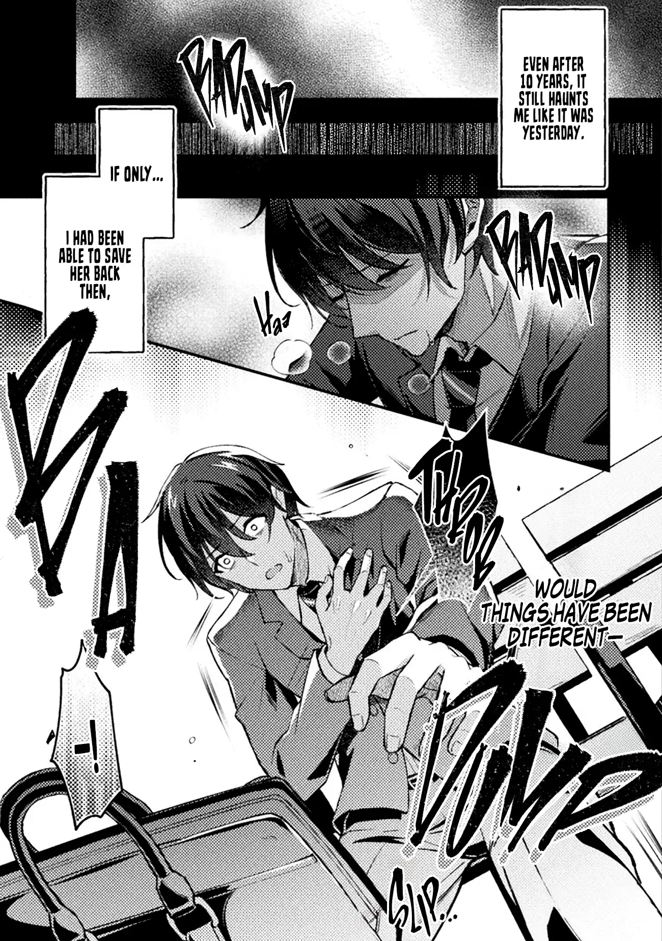I time-leaped 10 years ago and saved my childhood friend, a young lady, and she became my fiancée Chapter 1 - page 9