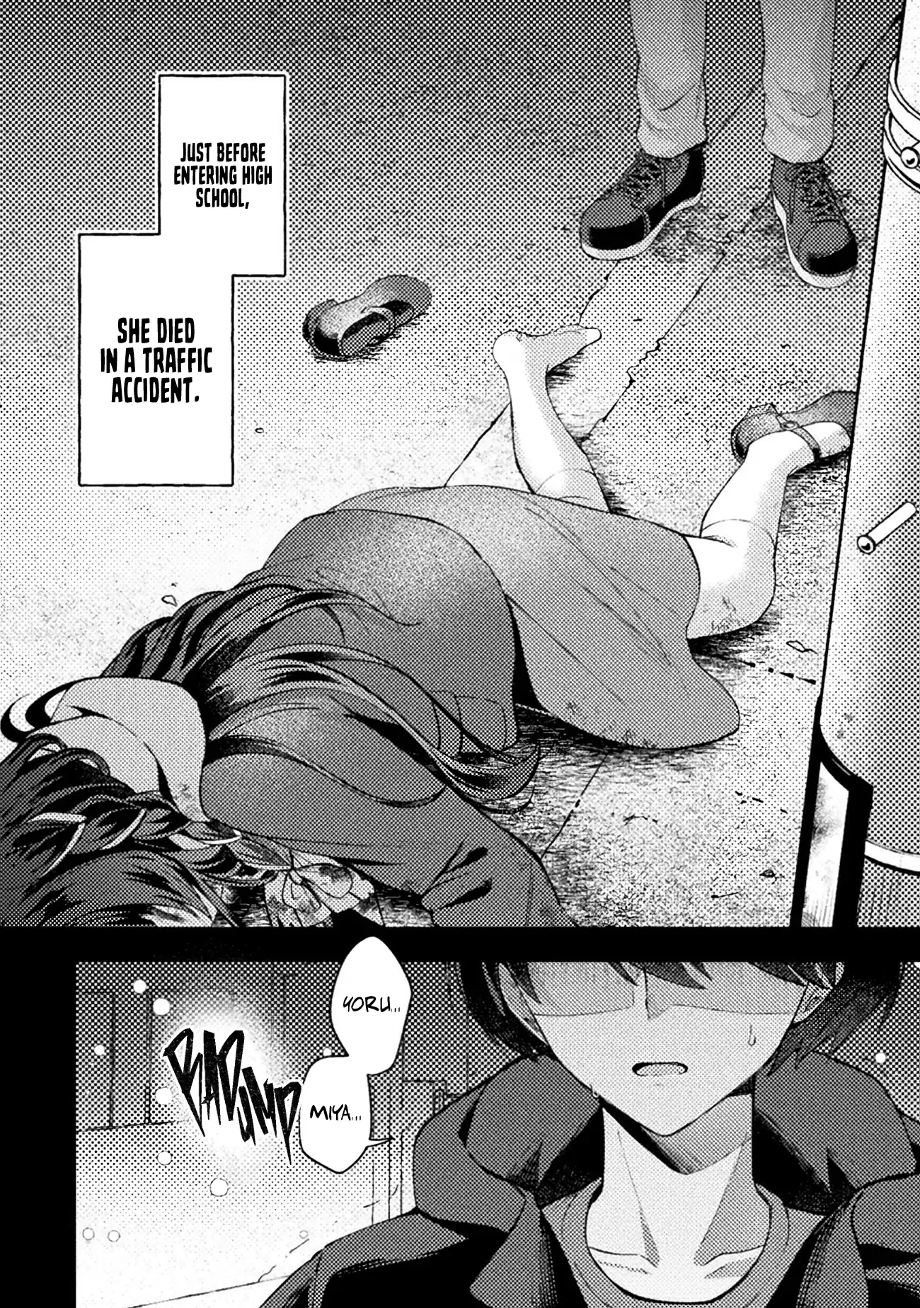 I time-leaped 10 years ago and saved my childhood friend, a young lady, and she became my fiancée Chapter 1 - page 8