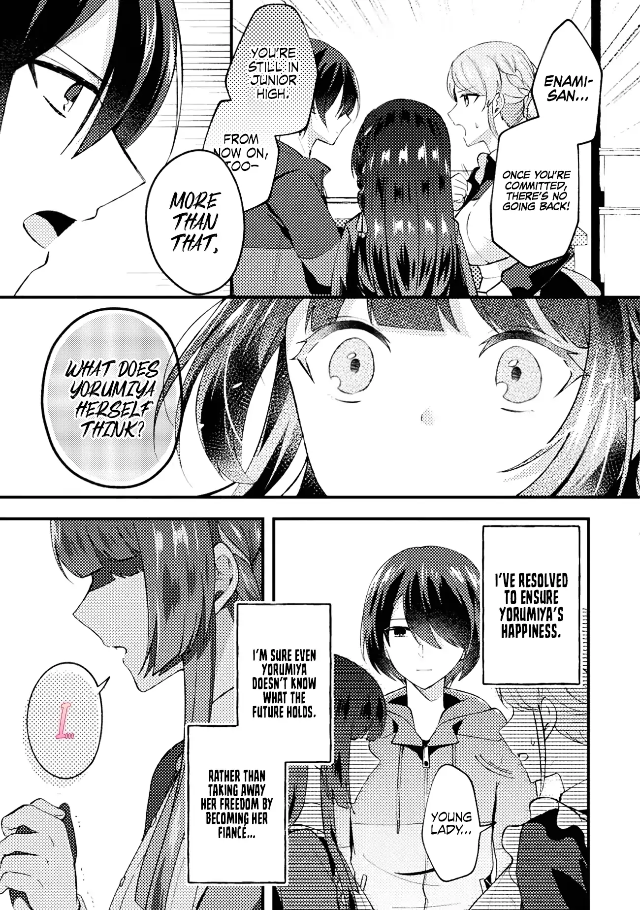 I time-leaped 10 years ago and saved my childhood friend, a young lady, and she became my fiancée Chapter 4 - page 8