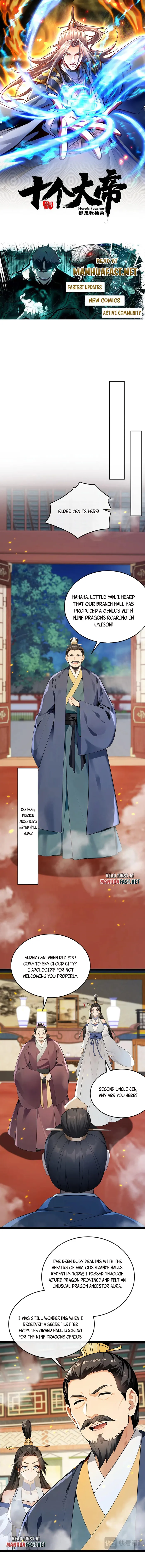The Ten Great Emperors At The Beginning Are All My Apprentices Chapter 398 - page 1