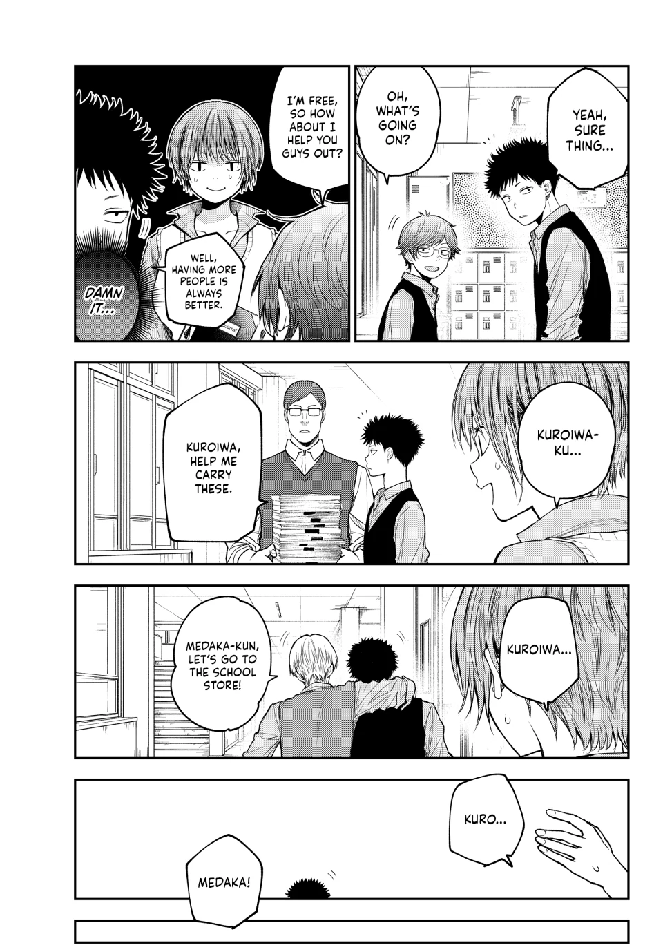 My Charms Are Wasted On Kuroiwa Medaka Chapter 176 - page 5