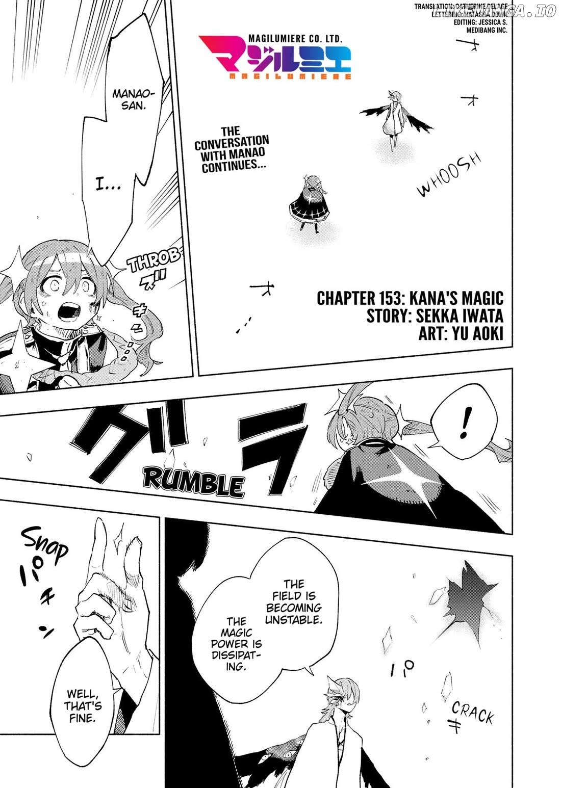 Kabushiki Gaisha Magi Lumiere Chapter 153 - page 1