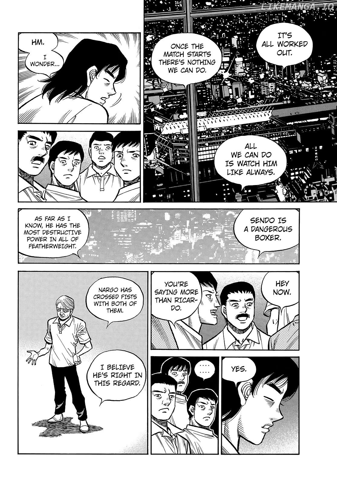 Hajime no Ippo Chapter 1492 - page 5