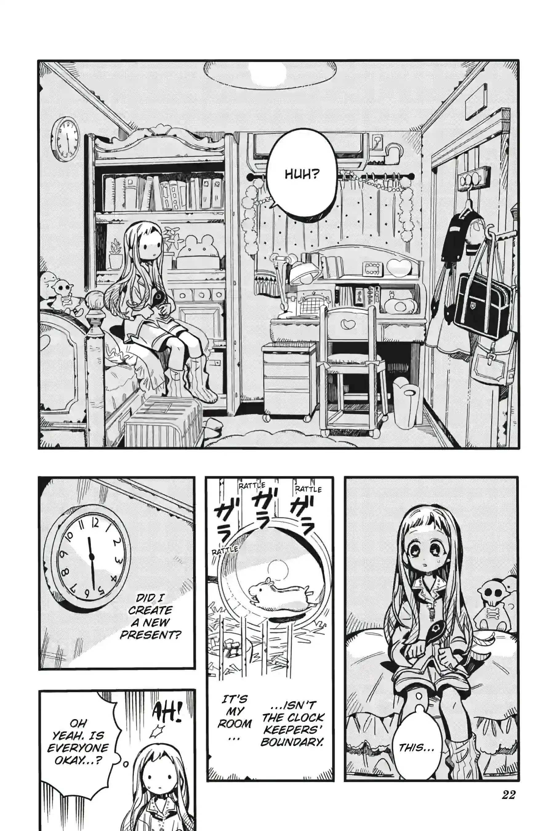 Jibaku Shounen Hanako-Kun Chapter 126 - page 22