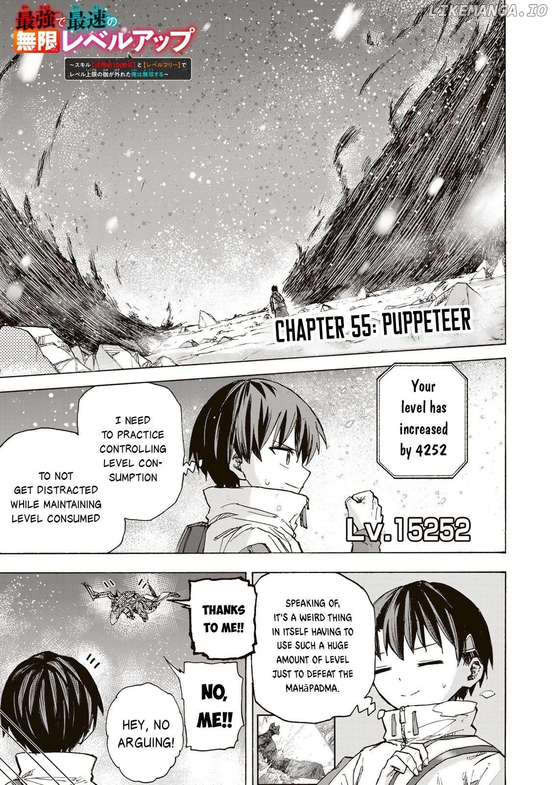 Saikyou De Saisoku No Mugen Level Up Chapter 55 - page 2