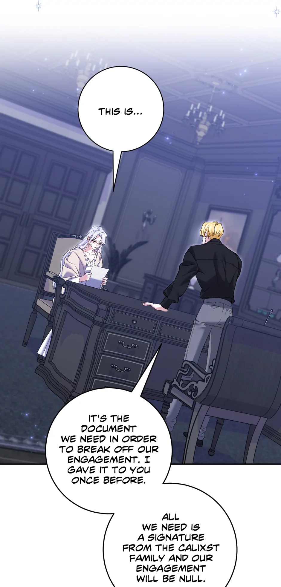 Villain Fiancé is in My Way of Happiness Chapter 41 - page 57